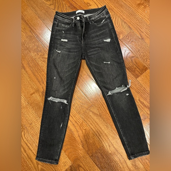 Vervet black denim jeans - Picture 1 of 5